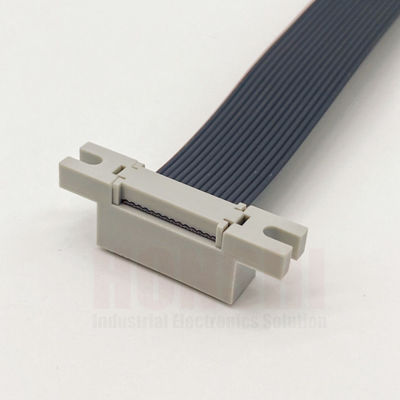 Elektronisch vlakkabel 2.54mm Pitch IDC Flat Ribbon Cable Connector aangepaste kleur