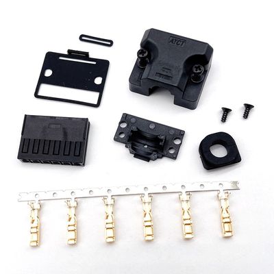 Echte SM-MX9 zelfvergrendelende buckel Servo motor aansluiting met SM-J27S gecodeerde connector