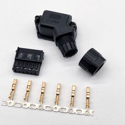 Echte SM-MX9 zelfvergrendelende buckel Servo motor aansluiting met SM-J27S gecodeerde connector