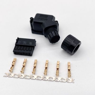 Echte SM-MX9 zelfvergrendelende buckel Servo motor aansluiting met SM-J27S gecodeerde connector