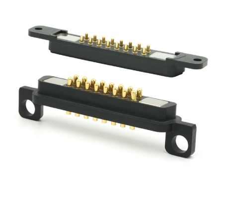 Magnetische aansluiting 6 polen Pogo Pin 3a Veerbeladen Waterdichte Power Charging Connector