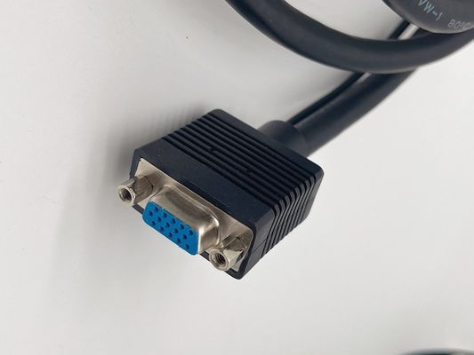 ODM VGA-kabel naar man 15 pin D SUB-kabel vrouwelijk DB15 UL20276 kabel