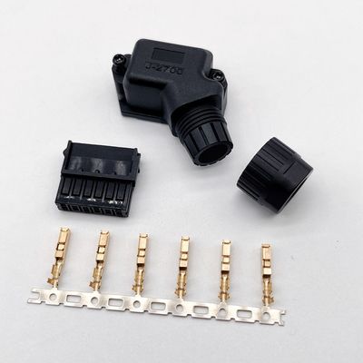Goud bekleed servomotor stroom aansluiting 4 pin 5 pin Fosfor bronzen contactmateriaal