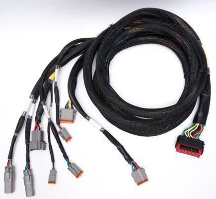 Industriële kabel elektrische draad harnas op maat voor zware apparatuur