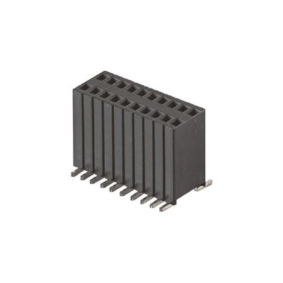 1.27x2.54mm H8.5mm Vrouwelijke Board To Board Power Connector SMT Type 100 pin Connector