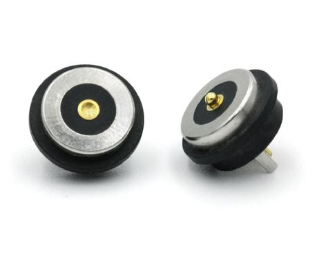 4p Magnetische Pogo Pin Door Holes Veergeladen Connectoren Waterdichte verbindingen
