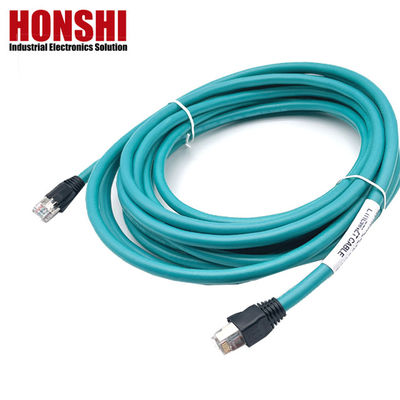 1m 2m 3m 5m 10m Op maat gemaakte Ethernet-kabel RJ45 Cat5E Cat6 Cat8 Patch-kabel