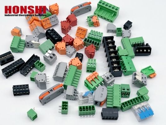 2.5mm 3.5mm schroefloze terminal blok connector PCB spring terminal blokken