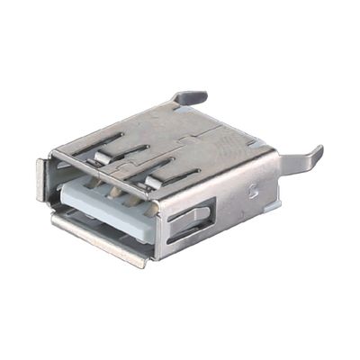 USB 2.0 / 3.0 Jack Type A Mannelijke stekker connector Messing / Fosfor Bronzen contactmateriaal