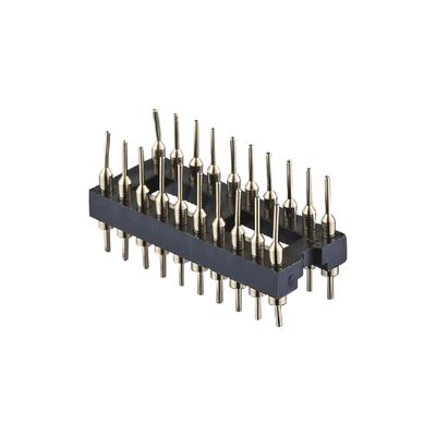 Bewerkte ronde pin kop SMT type PCB H3.0mm 6 pin - 64 pin IC socket