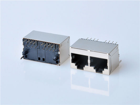 8p8c RJ45 Ethernet Connector 1x1 Ports Vrouwelijke RJ45 Jack zonder magneten