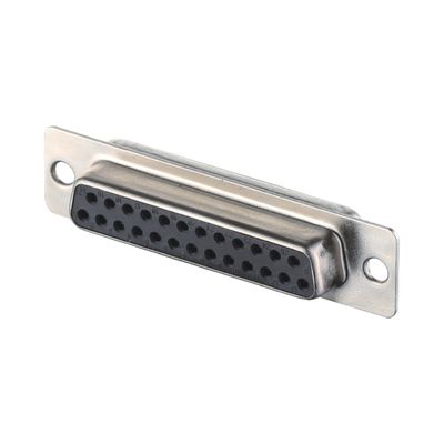 2 - 64 Pin Power D Sub Male Connector 3W3 Zwart / Blauw Solder Type Dip Brass