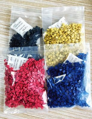 3A-5A 2.54mm Pitch Mini Jumper Hoogte 6.0mm Rood Blauw Geel Zwart met Open Formulier Kap