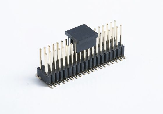 1.27mm Dual Plastic 2 - 100 Pin Header Connector H2.5mm DIP SMT Type PCB