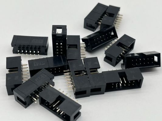 Rechthoekige doos kop Connector DIP PCB DC3 12 Pins Koppen 2.54mm Pitch
