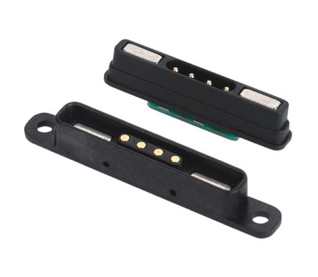 Hoogstroommagnetische Pogo Pin Connector 1A 2A 3A 5A 10A met veerbelasting