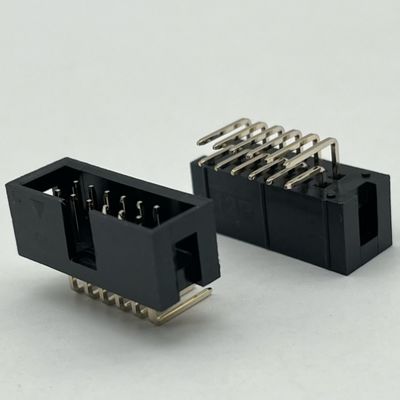 Rechthoekige doos kop Connector DIP PCB DC3 12 Pins Koppen 2.54mm Pitch
