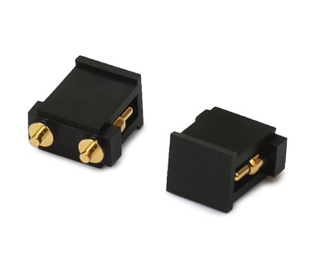 Op maat gemaakte 2,54mm Pitch Male 6 Pin 1,5mm PCB Connector Spring Loaded Pogo Pin Connector