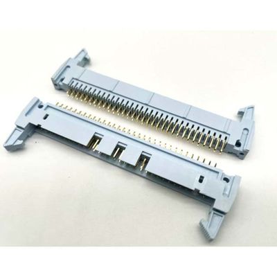 Vergrendeling kopdraad aan boord connector 2.54mm pitch recht 64 pin IDC mannelijke connector