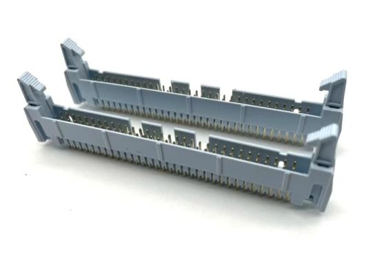 Vergrendeling kopdraad aan boord connector 2.54mm pitch recht 64 pin IDC mannelijke connector