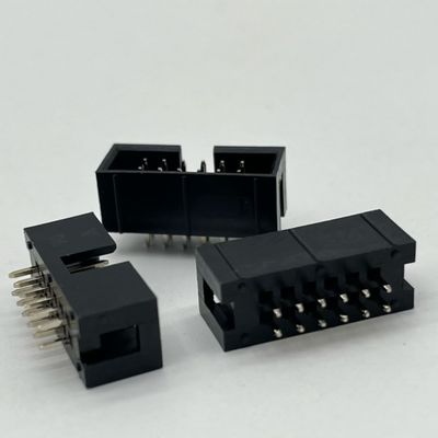 2.54mm rechte doos kop aansluiting 12 pin IDC doos kop 2x6p