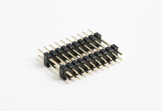 Rechte hoek 90 graden Board To Board Connector SMD PCB 2.54mm Pin Header Connector