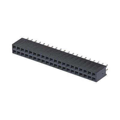 2.0mm H4.3mm DIP kop Vrouwelijke rechte dip 2x2 2x40pin Vrouwelijke kop aansluiting