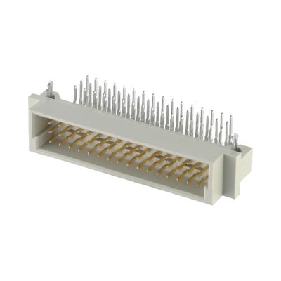 DIP Male Connector Din 41612 2.54mm door gat 3 rijen Verticale PCB connector