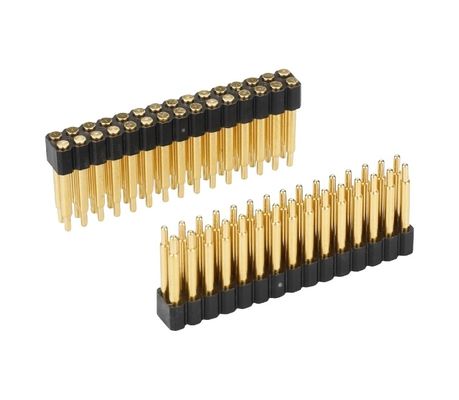 2.0mm 20 Pin Aanpassen Pogo Pin Connector Spring Pin Goudgeplatte SMT Pogo Connector