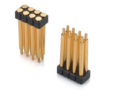 2.0mm 20 Pin Aanpassen Pogo Pin Connector Spring Pin Goudgeplatte SMT Pogo Connector