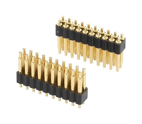 2.0mm 20 Pin Aanpassen Pogo Pin Connector Spring Pin Goudgeplatte SMT Pogo Connector