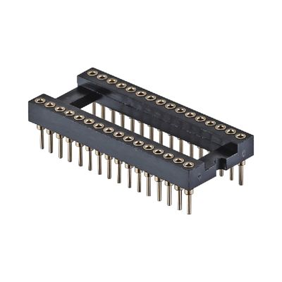 2.54mm Vrouwelijke ronde pin kop 8 pin 10 pin 18 pin 28 pin 32 pin 40 pin IC socket