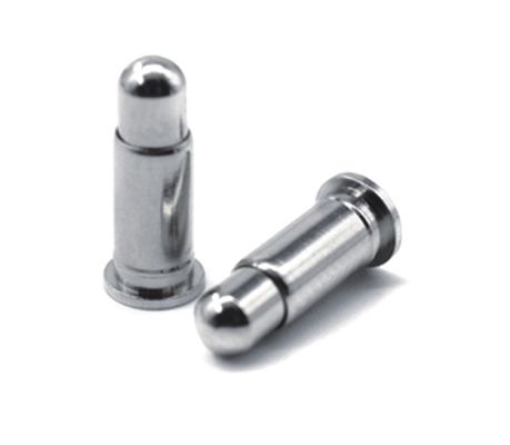 1A Goudgeplatte 3-10u Messing Pogo Pin Veerbeladen Hoogte 2,5 mm Pin Contact Dip