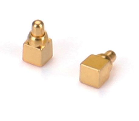 Industriële voorlopig geladen POGO Pin Goud beklede batterij Pogo Pin SMT Type H4.2mm