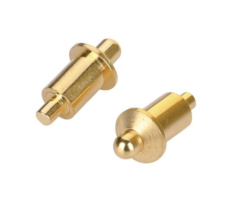 DC12V 2A 6.0mm POGO Pin SMT Gouden Pogo Pin Pad Messing Connector