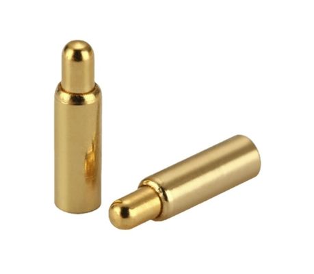 Messinggoud Pogo Pin Connector Spring Force Double Head H6.0mm Smd Type