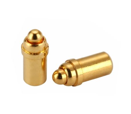 Messinggoud Pogo Pin Connector Spring Force Double Head H6.0mm Smd Type