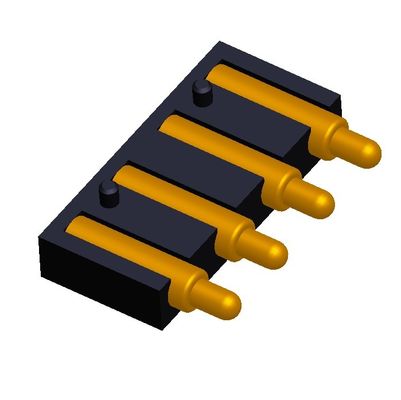 2.54mm H2.5 2x7Pin Pogo Pin Connector Messing Spring geladen Electronic Straight Dip PCB