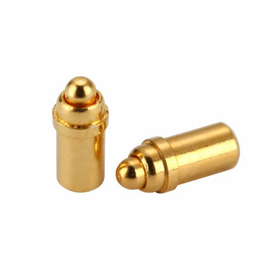Persoonlijke batterij Messing Pogo Pin H7.2 Door Hole Pin Connector Veer geladen