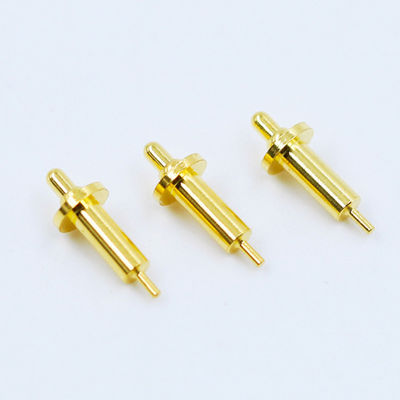 Op maat gemaakte 120g±20% veerkracht DC12V Messing Pogo Pin voor door het gat verbinding