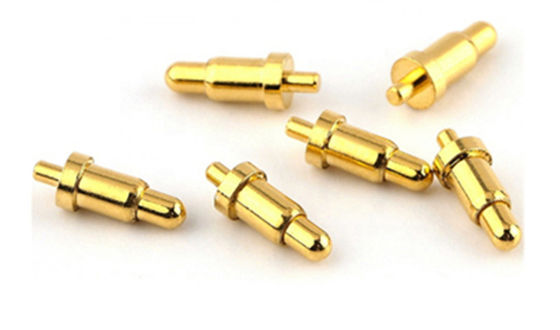 PCB-compatibele aangepaste 1Pin door het gat voor de lente geladen POGO Pin Connector