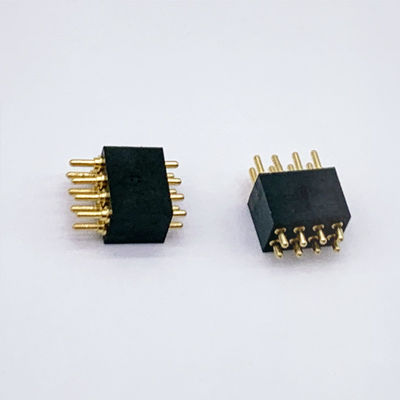 Custom 1.27mm Pitch 8Pin Spring Loaded POGO Pin Connector voor en duurzame verbindingen