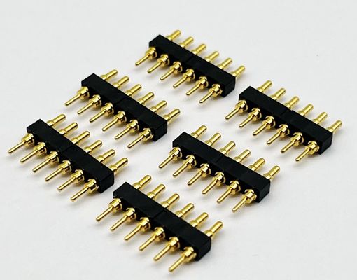 Custom 1.27mm Pitch 8Pin Spring Loaded POGO Pin Connector voor en duurzame verbindingen