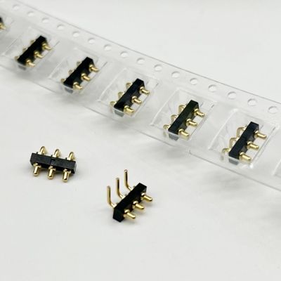 Op maat gemaakte 2,54 mm Dip Type 3pin H1,5 mm Pogo Pin connector voor veerpin connector