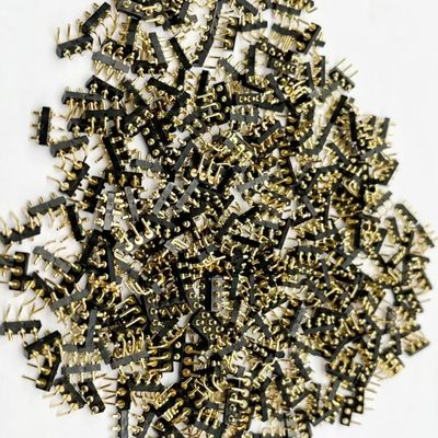 Op maat gemaakte 2,54 mm Dip Type 3pin H1,5 mm Pogo Pin connector voor veerpin connector