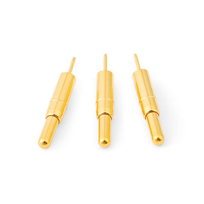 Hoogstroom Pogo Pin Connector DC 12V Spring Loaded Zinc Alloy Housing Material