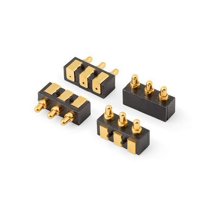 6 Pin Pogo Pin Connector met veercontact Gemakkelijk onderhoud en vervanging