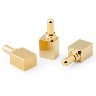 Custom Pogo Pin Side Sticker SMT Type Goud bekleed voor 2,00 mm Pogo Pin Connectors