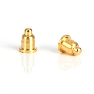 SMT Type Pogo Pin 2mm Goud Palted SUS304 Spring Pogo Pin
