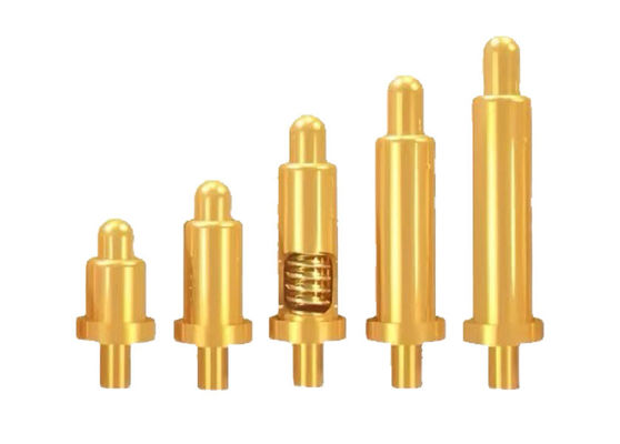 2.0mm Pogo Pin Connector Goud bekleed Dip Pogo Pin Custom